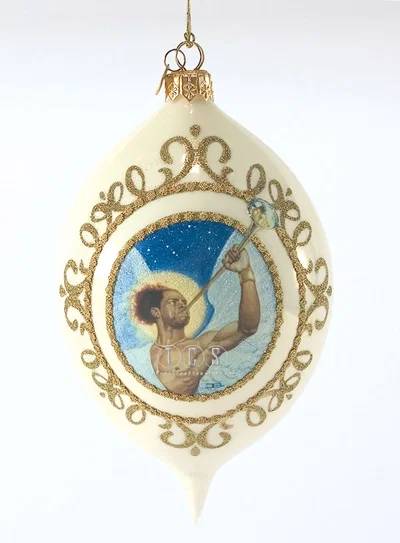 The Angel Gabriel 2009 Ornament by Ebony Visions
