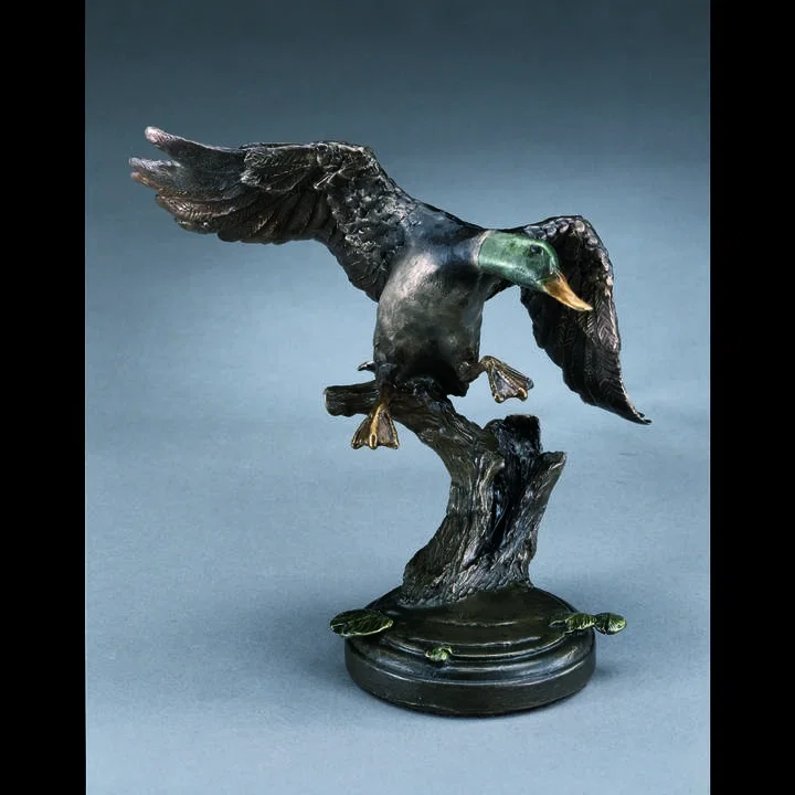 Mallard by Mark Hopkins — Bronze Sculpture
