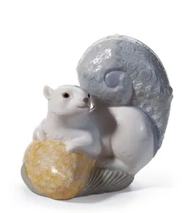 Lladro - Festive Squirrel I
