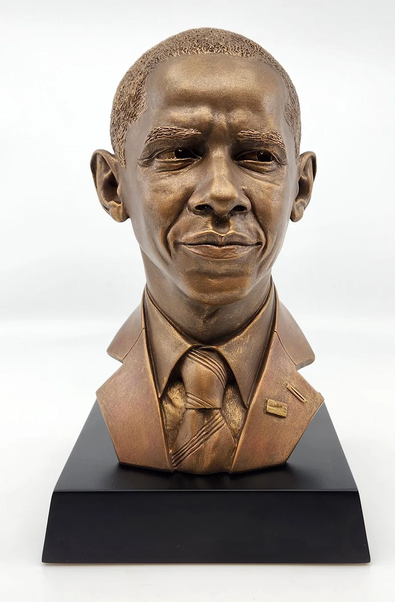 President Barack Obama Bust Limited Edition by Ebony Visions