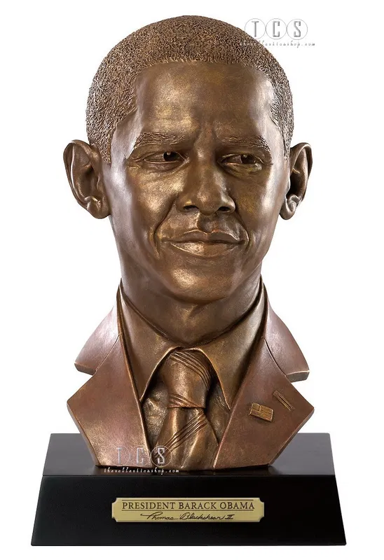 Ebony Visions - President Barack Obama Bust Presidential Edition