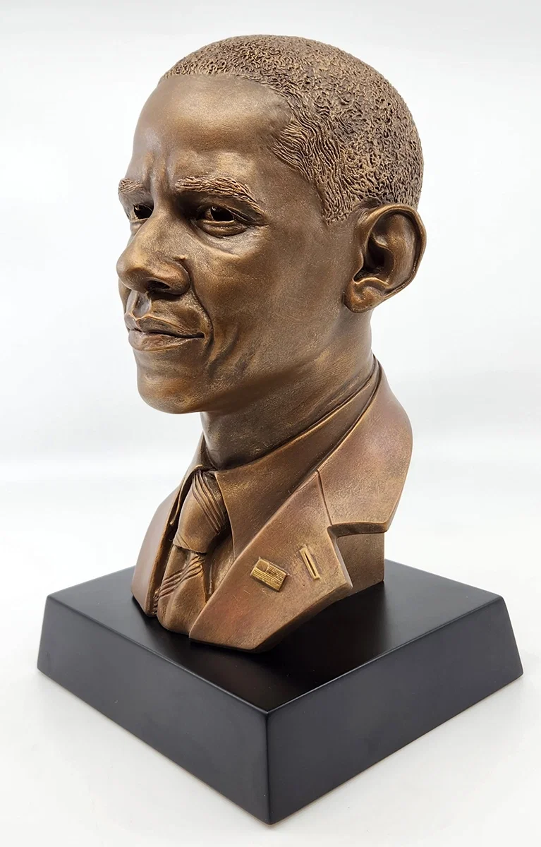 President Barack Obama Bust Presidential Edition