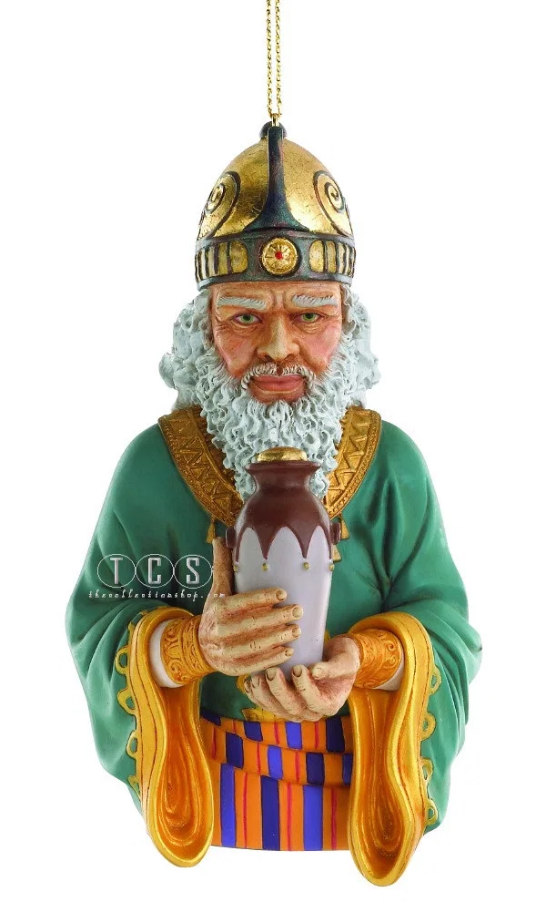 The Wise Man With Myrrh 2011 Ornament by Ebony Visions