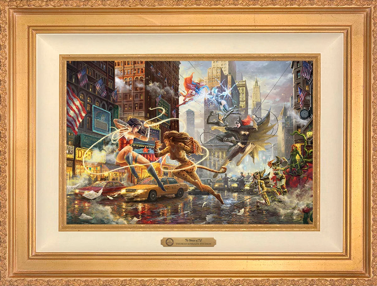 The Women of DC Wall Art by Thomas Kinkade Studios by Thomas Kinkade Studios — Giclee On Canvas