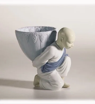 Potpourri Gift (Blue) by Lladro — Porcelain Figurine