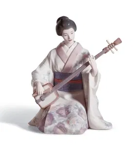 Lladro - Shamishen Player