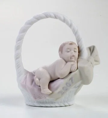 Born In 2007 (Girl) by Lladro — Porcelain Figurine