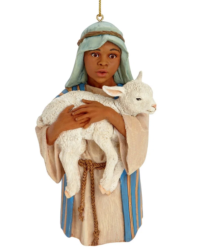 The Young Shepherd 2012 Ornament by Ebony Visions
