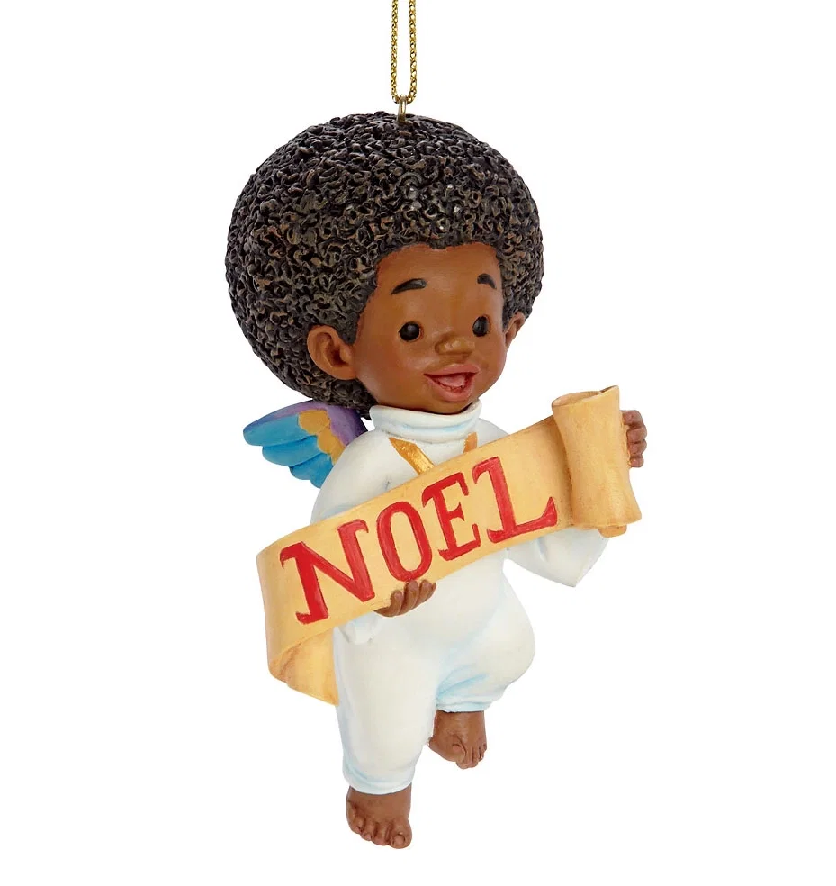 Glad Tidings Ornament by Ebony Visions