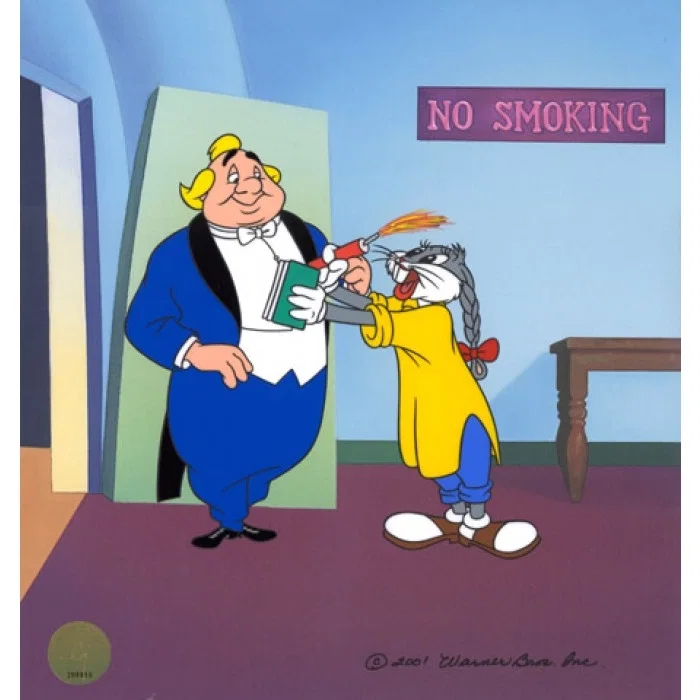 Long Haired Hare by Chuck Jones — Cel