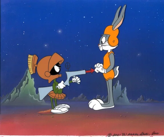 Mad As A Mars Hare by Chuck Jones — Cel