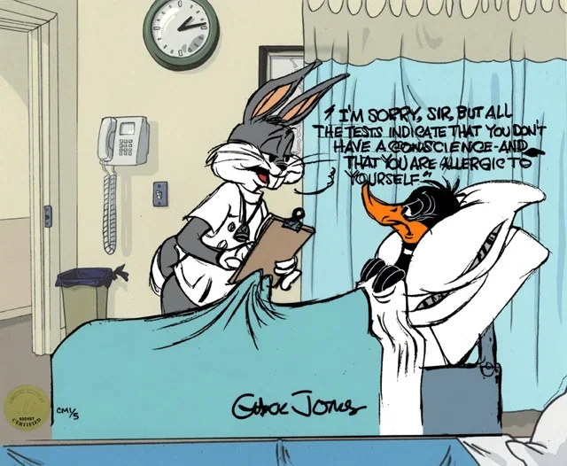 Hypo-Duck-Riac by Chuck Jones