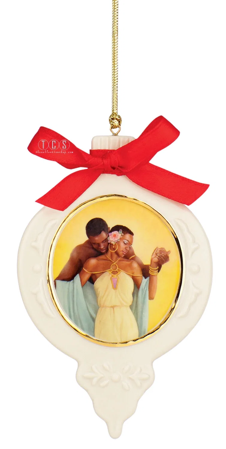 The Tender Touch Ornament Porcelain by Ebony Visions