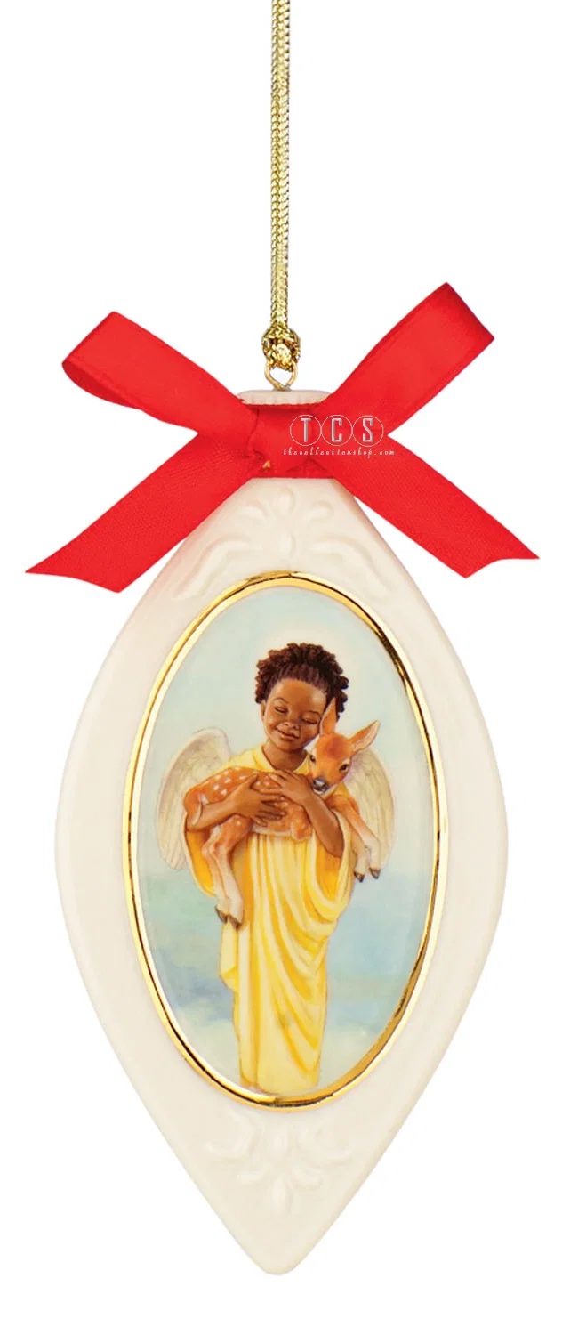 Deerly Loved Ornament Porcelain by Ebony Visions