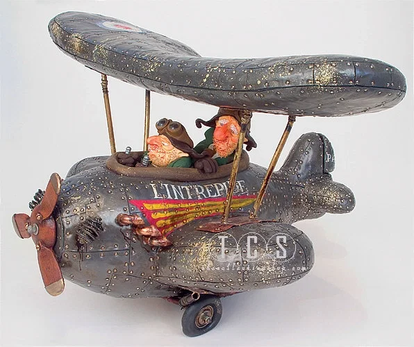 The Dare Devils/l'intrepide by Guillermo Forchino — Comical Art Sculpture