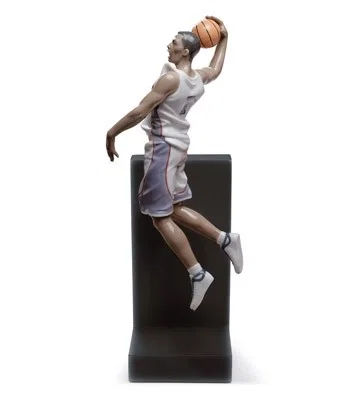 Basketball Dunk by Lladro — Porcelain Figurine
