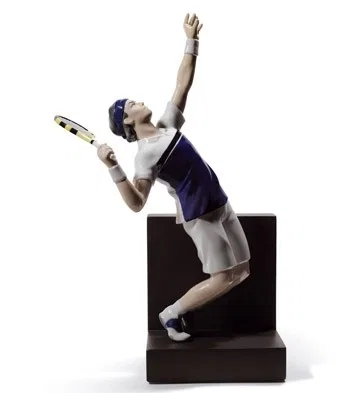 Tennis Ace by Lladro — Porcelain Figurine