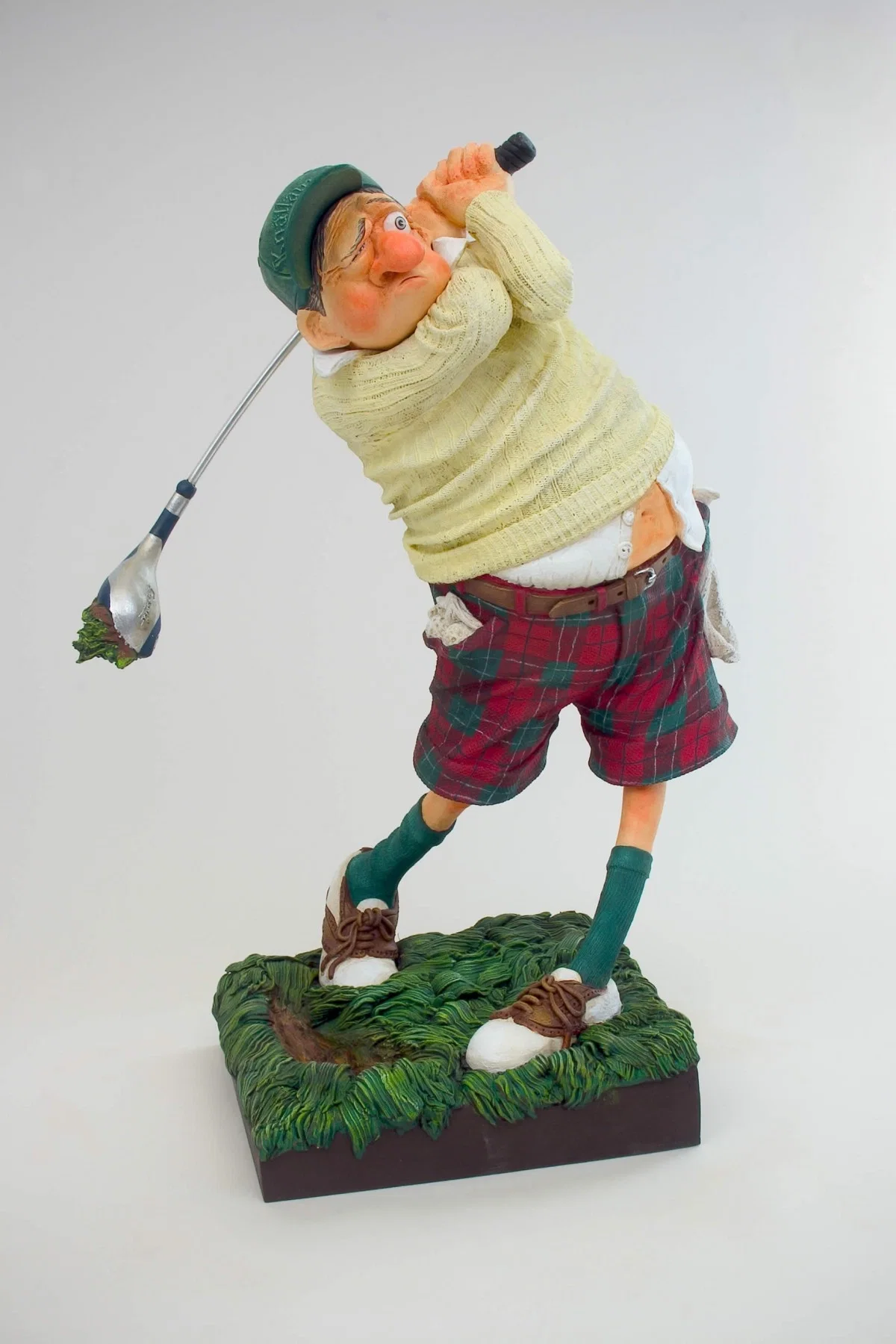 Fore (the Golfer) 1/2 Scale by Guillermo Forchino — Comical Art Sculpture