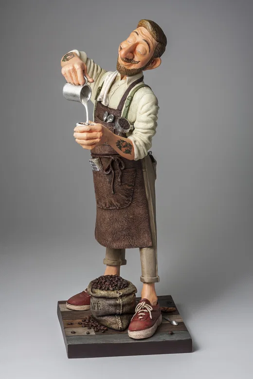 The Barista by Guillermo Forchino