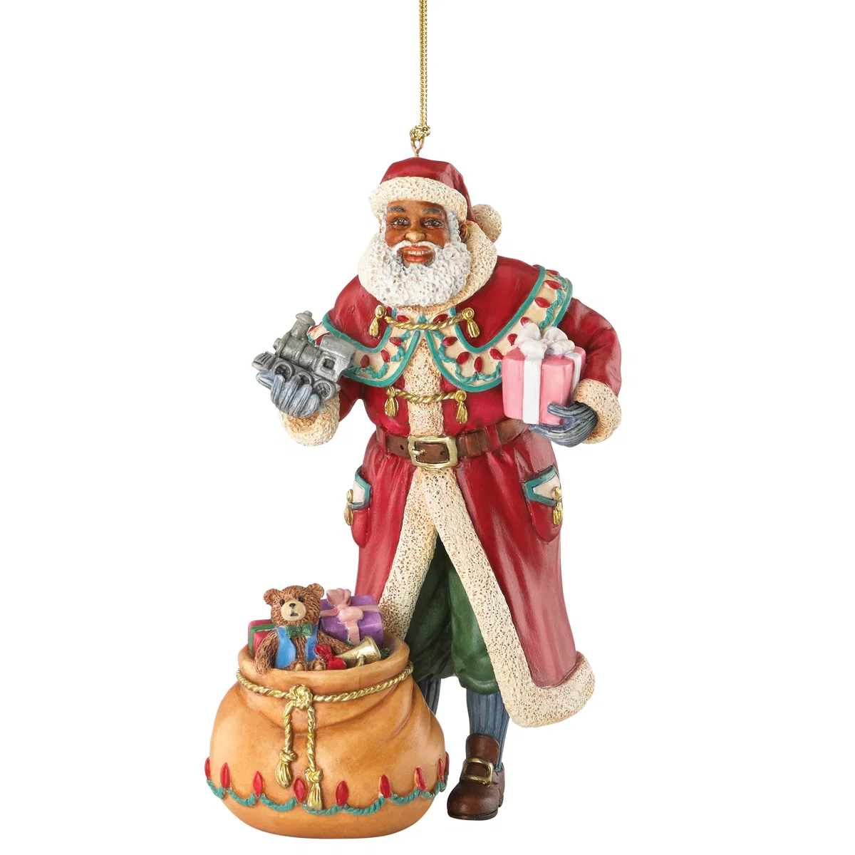 Father Christmas Ornament 2015 by Ebony Visions