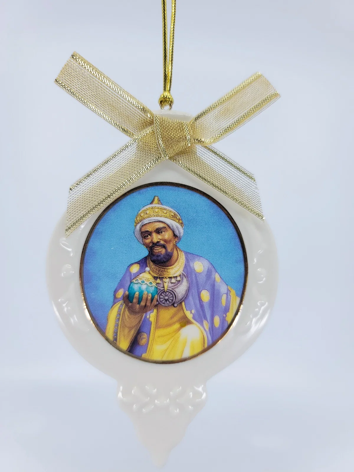 Wise Man With Frankincense Ornament by Ebony Visions