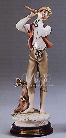 Boy With Flute by Giuseppe Armani