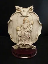 Mothers Day Plaque by Giuseppe Armani — Sculpture
