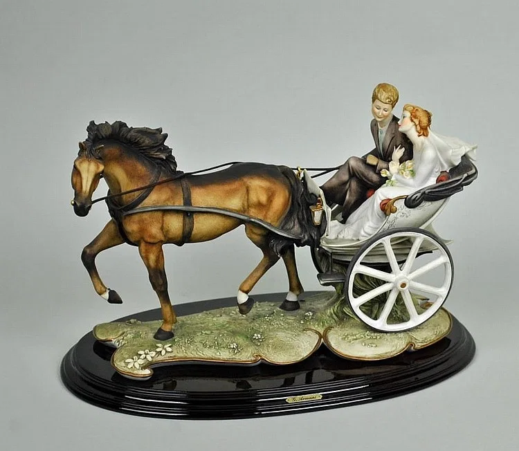 Wedding Coach by Giuseppe Armani — Sculpture