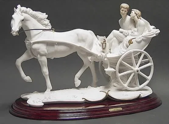Wedding Coach by Giuseppe Armani — Sculpture