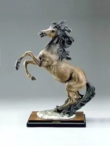 Giuseppe Armani - Rearing Horse Signed By Giuseppe Armani