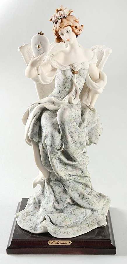 Lady with Hand Mirror by Giuseppe Armani