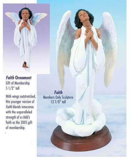 Faith - Blackshear Circle 2005 Membership Figurine And Kit by Ebony Visions