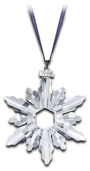 Swarovski Crystal - 1998 Swarovski Snowflake Ornament