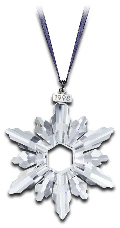 Swarovski Crystal - 1998 Swarovski Snowflake Ornament
