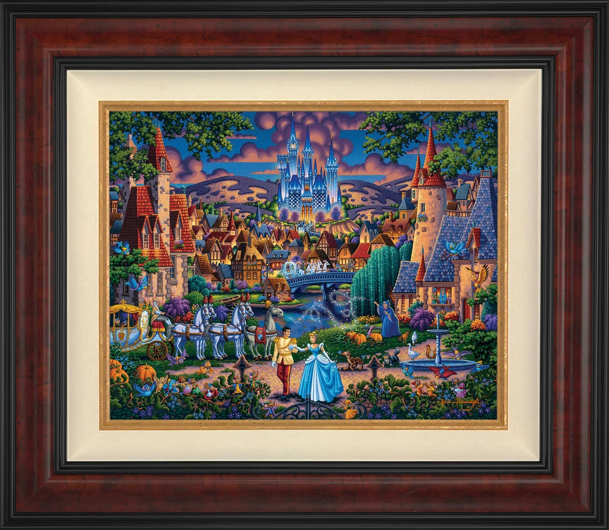 Cinderella's Enchanted Evening Wall Art by Eric Dowdle by Eric Dowdle — Giclee On Canvas