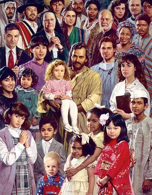 The Family Of God Artist Proof by Nathan Greene