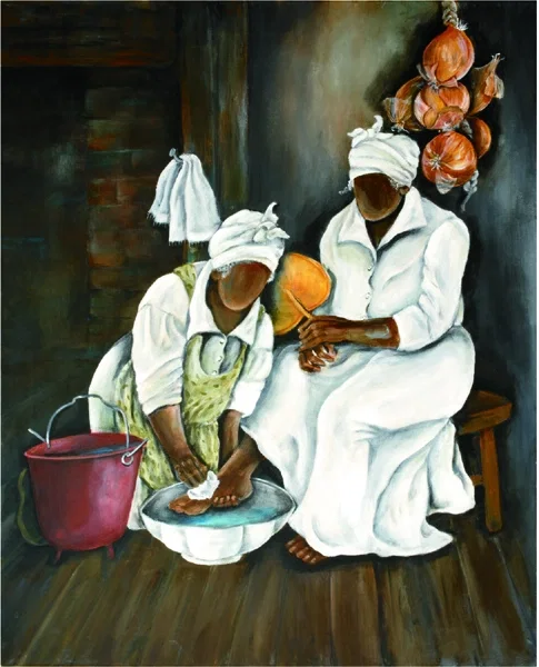 Humility Canvas Giclée by Annie Lee