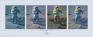 Alan Bean-Apollo Moonscape An Explorer Artists Vision