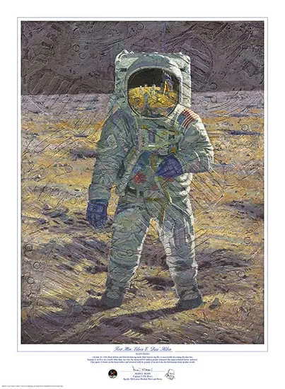 Alan Bean - First Men Edwin E. Buzz Aldrin