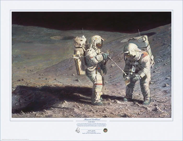 Moonrock-Earthbound by Alan Bean — Giclee On Paper Artist Proof