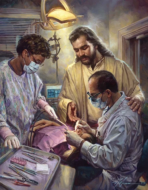 In Good Hands Studio by Nathan Greene — Giclee On Canvas