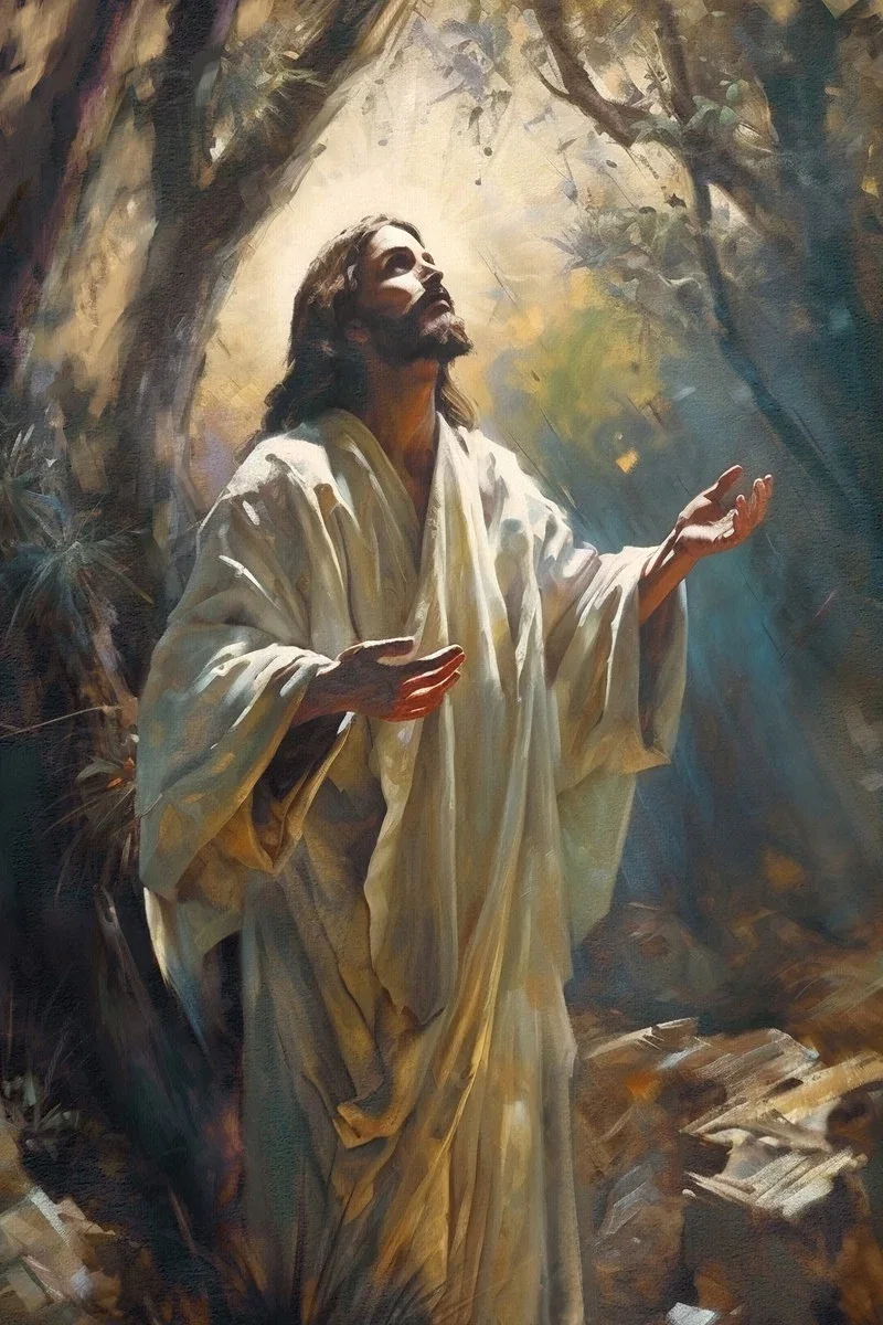 Jesus Prays in the Garden of Gethsemane Gallery Wrap by Alex Kovych — Giclee On Canvas