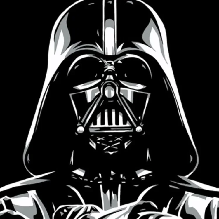 Darth Vader by Allison Lefcort — Giclee On Canvas