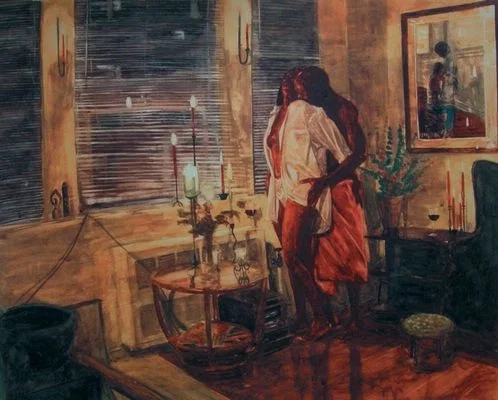 That Love Thang by Alonzo Adams — Giclee On Paper