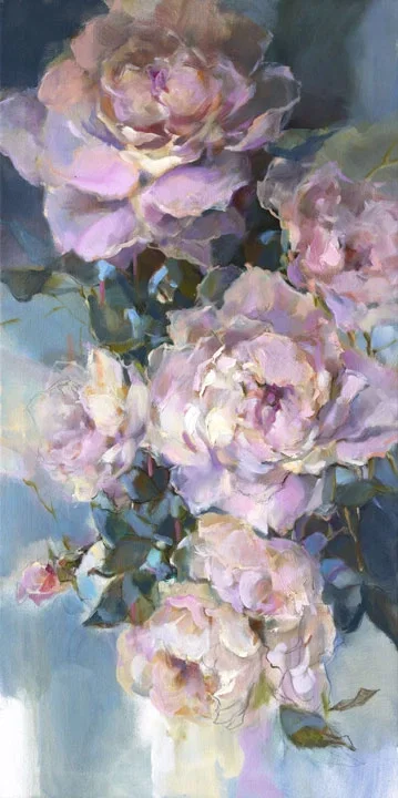 Complete 2 by Anna Razumovskaya — Hand-Embellished Giclee on Canvas