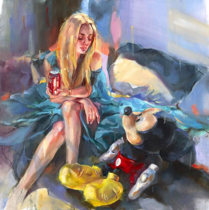 My Sweet Memories 2 by Anna Razumovskaya — Hand-Embellished Giclee on Canvas