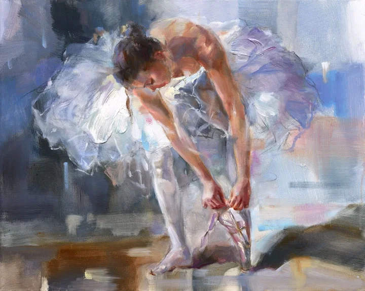 Point Of Grace 3 by Anna Razumovskaya — Hand-Embellished Giclee on Canvas
