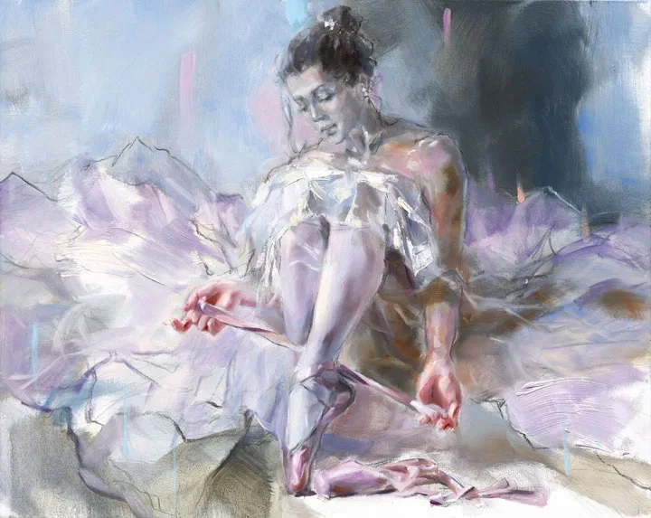 Point Of Grace 4 by Anna Razumovskaya — Hand-Embellished Giclee on Canvas