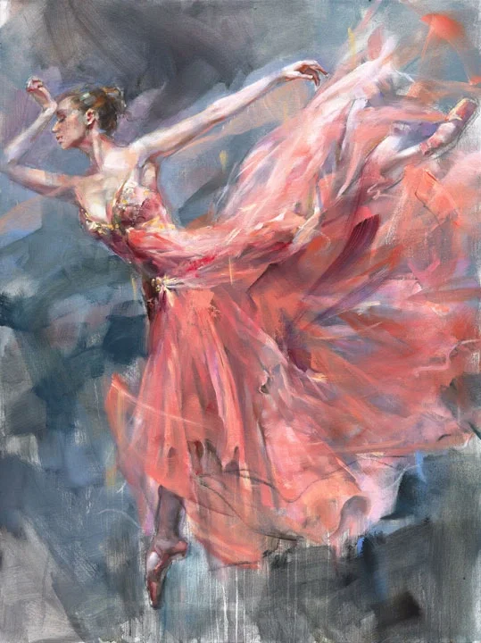 Rare Flower 2 by Anna Razumovskaya — Hand-Embellished Giclee on Canvas