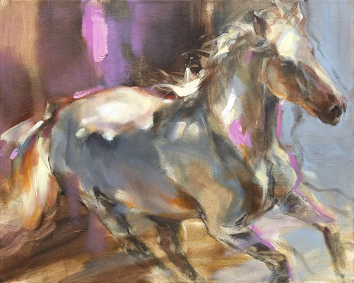 Racing Winds 2 by Anna Razumovskaya — Hand-Embellished Giclee on Canvas